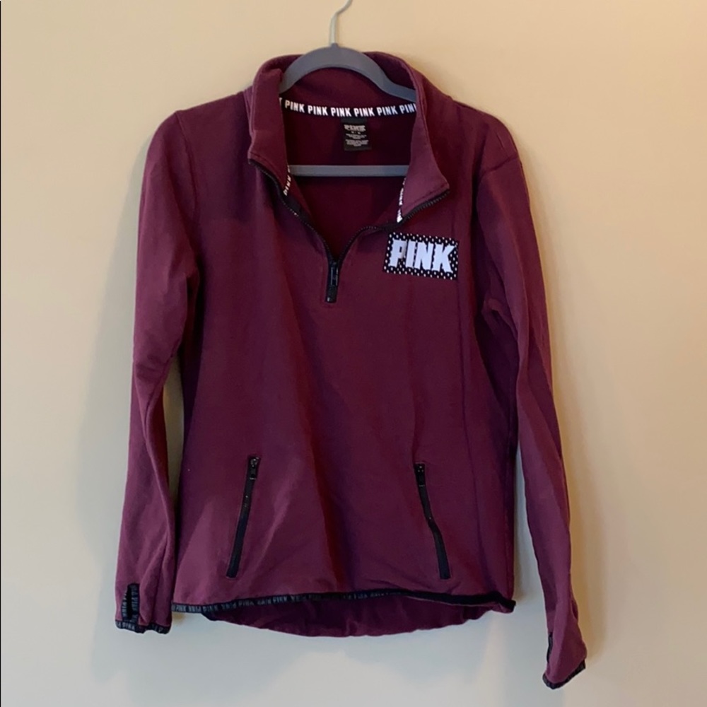 Victoria secret PINK quarter zip